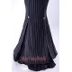 Surface Spell Gothic Lorelei Fish Tail Striped Long Skirt